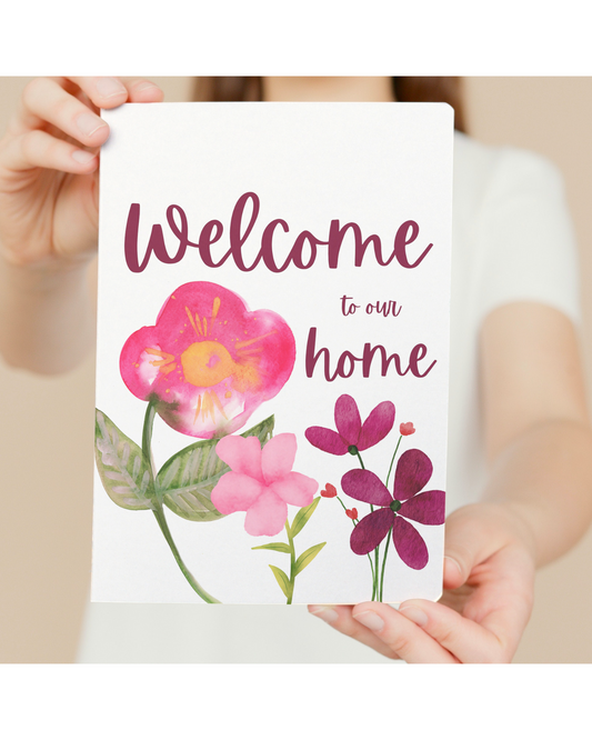 Welcome to our Home Physical Print