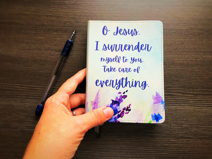 Catholic notebook - Adoration journal/ Mass notebook – zeliecrafts