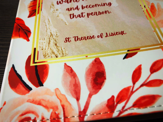 Saint Therese of Lisiuex journal/ Mass notebook