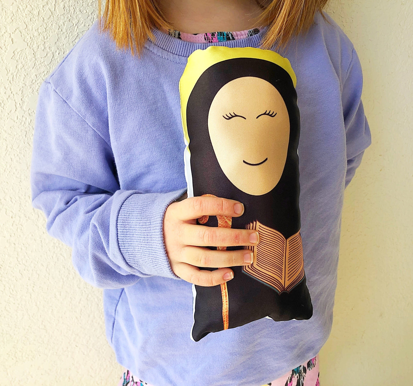 Our Lady of Lourdes Stuffed Saint Doll