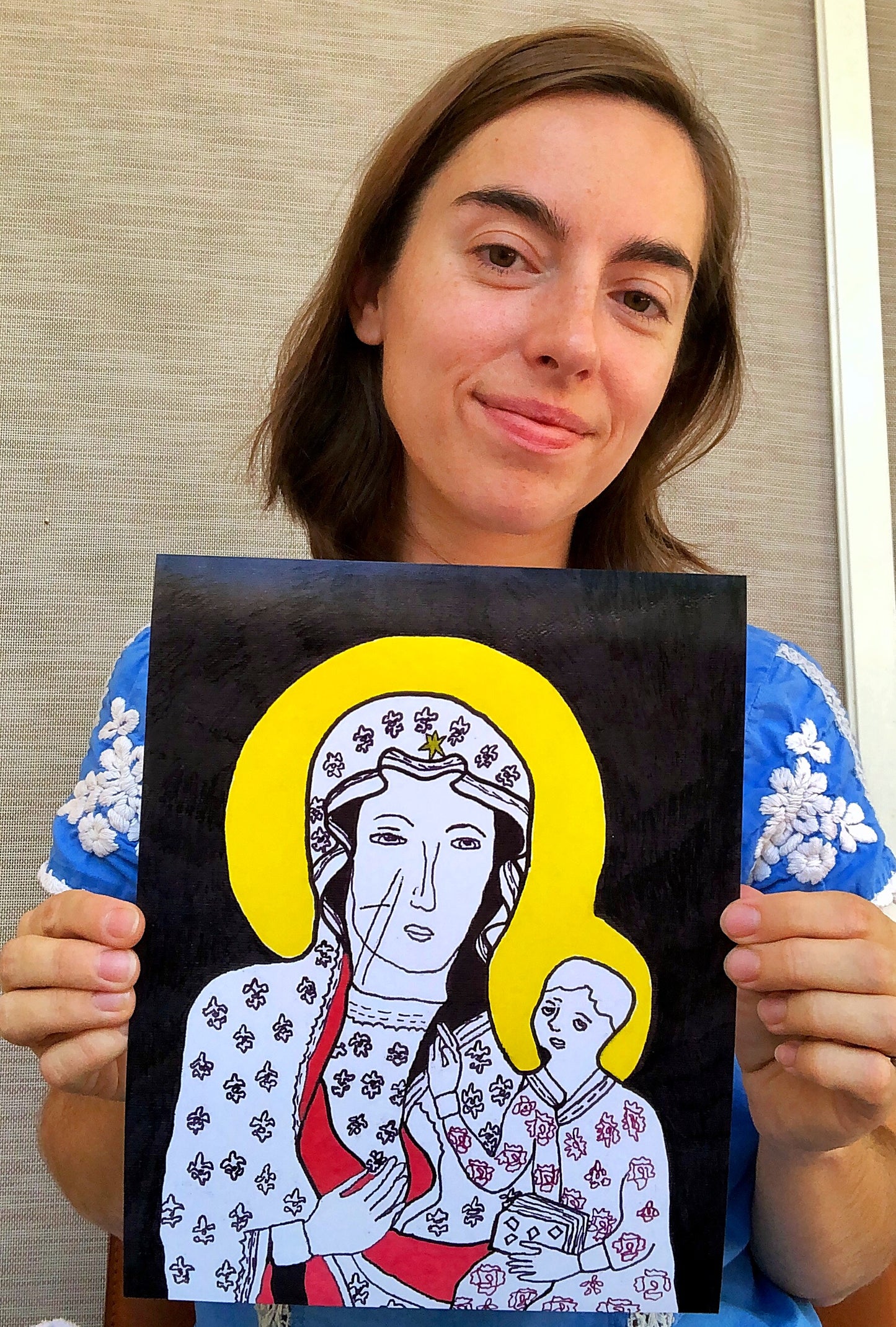 Our Lady of Czestochowa Physical Print