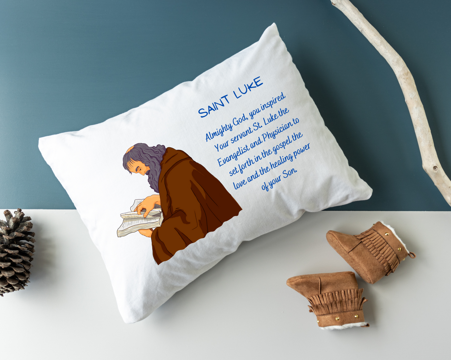 Saint Luke the Evangelist Pillowcase